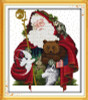 Joy Sunday Christmas series Canvas DMC Counted Chinese Cross Stitch Kits printed Cross-stitch set Embroidery Needlework