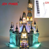JOY MAGS Led Light Kit (Only Light Set) For Cinderella Princess Castle City Block Compatible with Lego 71040 16008