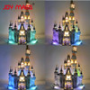 JOY MAGS Led Light Kit (Only Light Set) For Cinderella Princess Castle City Block Compatible with Lego 71040 16008