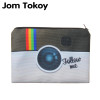 Jom Tokoy Instagram Follow me 3D Printed women cosmetic bag neceser makeup bag travel bolsos mujer de marca famosa toiletry