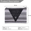Jom Tokoy 3D Printing HakunaMatata Simple Cosmetic Bags Polyester Black and white geometry for Women Travelling