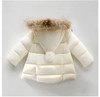 New Baby Girls Boys Jackets Autumn Winter Jacket Kids Warm Hooded Children Outerwear Coat Boys Girls Clothes 1-6yrs wear