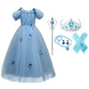 New Baby Girl Anna Elsa Dress High-Grade Sequined Princess Cinderella Fancy kids clothes For Party Costume Snow Queen Cosplay