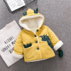 New Baby girl and boy coat Cartoon Deer Fleece Winter Autumn 6M-2 old size Clothes 7BT026