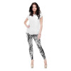 New Aztec Print Gothic Stretchy Leggings Women Adventure Time Workout Jeggings Female Fitness Leggings Casual Floral Tayt Pants