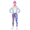 New Aztec Print Gothic Stretchy Leggings Women Adventure Time Workout Jeggings Female Fitness Leggings Casual Floral Tayt Pants