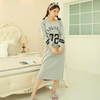 New Autumn Women Cotton Nightgowns Home Dress Cartoon Sleepwear Nightdress Sleepshirts for girls women Plus Size 2XL