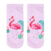 New 3D Print Casual Polyester Socks Flamingo Women Durable Socks Cute Low Cut Ankle Sock Cartoons Casual Type Teenager Socks