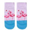 New 3D Print Casual Polyester Socks Flamingo Women Durable Socks Cute Low Cut Ankle Sock Cartoons Casual Type Teenager Socks