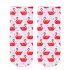 New 3D Print Casual Polyester Socks Flamingo Women Durable Socks Cute Low Cut Ankle Sock Cartoons Casual Type Teenager Socks