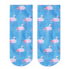 New 3D Print Casual Polyester Socks Flamingo Women Durable Socks Cute Low Cut Ankle Sock Cartoons Casual Type Teenager Socks
