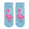 New 3D Print Casual Polyester Socks Flamingo Women Durable Socks Cute Low Cut Ankle Sock Cartoons Casual Type Teenager Socks