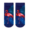 New 3D Print Casual Polyester Socks Flamingo Women Durable Socks Cute Low Cut Ankle Sock Cartoons Casual Type Teenager Socks