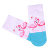 New 3D Print Casual Polyester Socks Flamingo Women Durable Socks Cute Low Cut Ankle Sock Cartoons Casual Type Teenager Socks