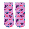 New 3D Print Casual Polyester Socks Flamingo Women Durable Socks Cute Low Cut Ankle Sock Cartoons Casual Type Teenager Socks