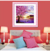 NEW 3D Diamond Painting Cross Stitch Beautiful Scenery Crystal Stone Needlework Diamond Embroidery Full Diamond Decorative