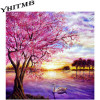 NEW 3D Diamond Painting Cross Stitch Beautiful Scenery Crystal Stone Needlework Diamond Embroidery Full Diamond Decorative
