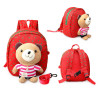 New 3D Cartoon Bear Bag Baby Toddler Anti lost Leash Harness Strap Walker Kids Lunch Box child Kindergarten Schoolbag Backpack