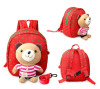 New 3D Cartoon Bear Bag Baby Toddler Anti lost Leash Harness Strap Walker Kids Lunch Box child Kindergarten Schoolbag Backpack