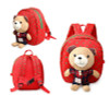 New 3D Cartoon Bear Bag Baby Toddler Anti lost Leash Harness Strap Walker Kids Lunch Box child Kindergarten Schoolbag Backpack