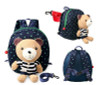 New 3D Cartoon Bear Bag Baby Toddler Anti lost Leash Harness Strap Walker Kids Lunch Box child Kindergarten Schoolbag Backpack
