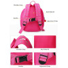 New 3D Cartoon Bear Bag Baby Toddler Anti lost Leash Harness Strap Walker Kids Lunch Box child Kindergarten Schoolbag Backpack