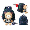 New 3D Cartoon Bear Bag Baby Toddler Anti lost Leash Harness Strap Walker Kids Lunch Box child Kindergarten Schoolbag Backpack