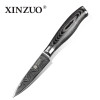 NEW 3.5" inches fruit knife VG10 Damascus steel kitchen knives paring kitchen knife parer knife k133 wood handle FREE SHIPPING