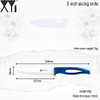 New 3'' Paring 5'' Slicing Ceramic Kitchen Knives Set White Blade Blue Handle Ceramic Knives + Peeler XYJ Brand Cooking Tool