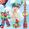 New 3 Styles Mini Magnetic Designer Plastic Enlighten Assembly Building Blocks Toys Kids Educational DIY Plastic Technic Bricks