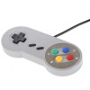 New 2pcs Super Game Controller for SNES USB Classic Gamepad  for PC MAC Games for XP/Vista/Windows7/8/ Mac os for Nintendo SNES