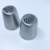 New 2pcs Christmas Tree Russian Leaf Stainless Steel Tip Russian Icing Piping Nozzles Pastry Decorating Tips Cake Tools Cupcake