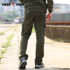 New 29-40 Size Mens Pants Cargo Casual Pockets Pants Army Green Sweatpants Military Full Length Male Pants Trousers Men Mk-7156A