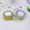 New 25 yards/roll Gold Onions Belt Silk Ribbon Wedding Satin 6 different size (6 mm to 40 mm) Gift Pack Lace DIY decoration