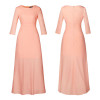 New 2018 Women Vintage Long Sleeve Long Dress Ladies Evening Party Long Maxi Dress