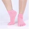 CUHAKCI Women Socks Colorful Cotton Socks Non Slip Unisex Printed Letter Massage Toe Dance Sportswear Colorful Adult Socks