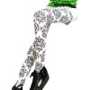 CUHAKCI 2017 Fashion Design Leggins Women Grid Leggings Floral Patterned Letter Print Leggins Female Cross Skull Stripe Leggings