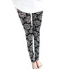 CUHAKCI 2017 Fashion Design Leggins Women Grid Leggings Floral Patterned Letter Print Leggins Female Cross Skull Stripe Leggings