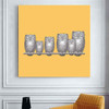Cuadros Decoracion Fornasetti A single painting not contain wood  Modern Vintage Retro Gifts Wall Art Quotes Bedroom Decor