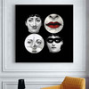Cuadros Decoracion Fornasetti A single painting not contain wood  Modern Vintage Retro Gifts Wall Art Quotes Bedroom Decor