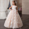 Christmas Flower Girl Dress Wedding Birthday Party Dresses For Girls Kids Prom Gowns Designs Little Lady Children Party Vestidos