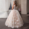 Christmas Flower Girl Dress Wedding Birthday Party Dresses For Girls Kids Prom Gowns Designs Little Lady Children Party Vestidos