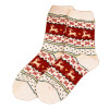 Christmas Deer Socks Women Mens Cartoon Design Casual Knit Wool Socks Winter Warm Shorts Funny Ankle Socks Meias Calcetines