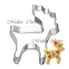 Christmas Cookie Cutter Stainless Steel Cut Candy Biscuit Mold Cooking Tools Christmas Theme Metal Cutters Mould Snowflake Snowm