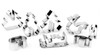 Christmas 3D Stainless Steel Cookie Cutter Xmas tree Metal Cookies Biscuit Mold Fondant Cake Decorating Tools baking tool C0105