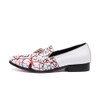Christia Bella Brand Designer New High-end Graffiti Printing Men Shoes Luxury Fashion Men Loafers Men's Flats Size Plus Size 47