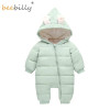 Baby Rompers Winter Jackets for Baby Girls Clothing Spring Autumn Coats Rabbit Ear Style Overalls For Baby Boys Newborn Clothes