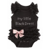 Baby Rompers Newborn Baby Girl Jumpsuits Toddler Clothes Baby Born Costume Little Girl Black Romper Outfits Baby Wear Overalls