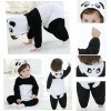 Baby Rompers New born baby girls boys clothes 2017 Cartoon Panda warm winter animal Pajamas roupas de bebe recem nascido