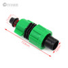 MUCIAKIE 2PCS By-pass Adaptors with Double Locks DN16 Connector for Drip Tape &amp; PE PVC Pipe Garden Irrigation Fittings